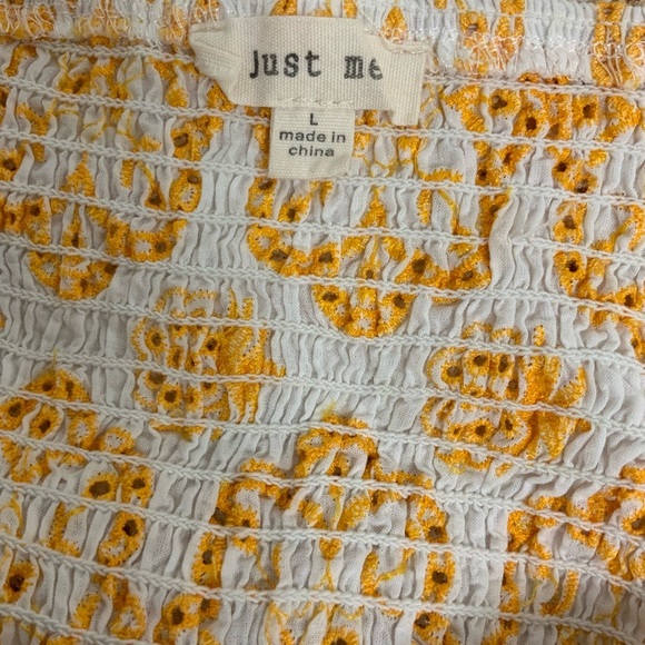 JustMe | ASOS  yellow strappy midi dress with bow front detail - Picture 2 of 7